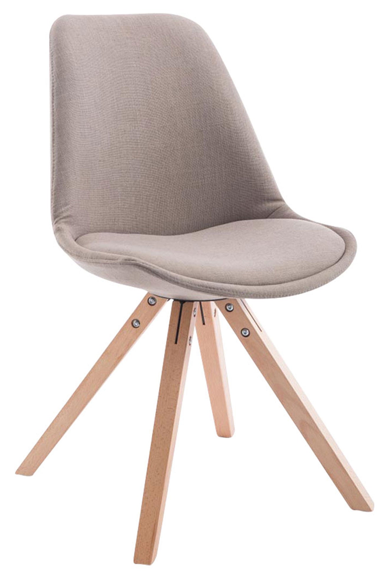 Besucherstuhl Toulouse Stoff Square - CLP SHOP