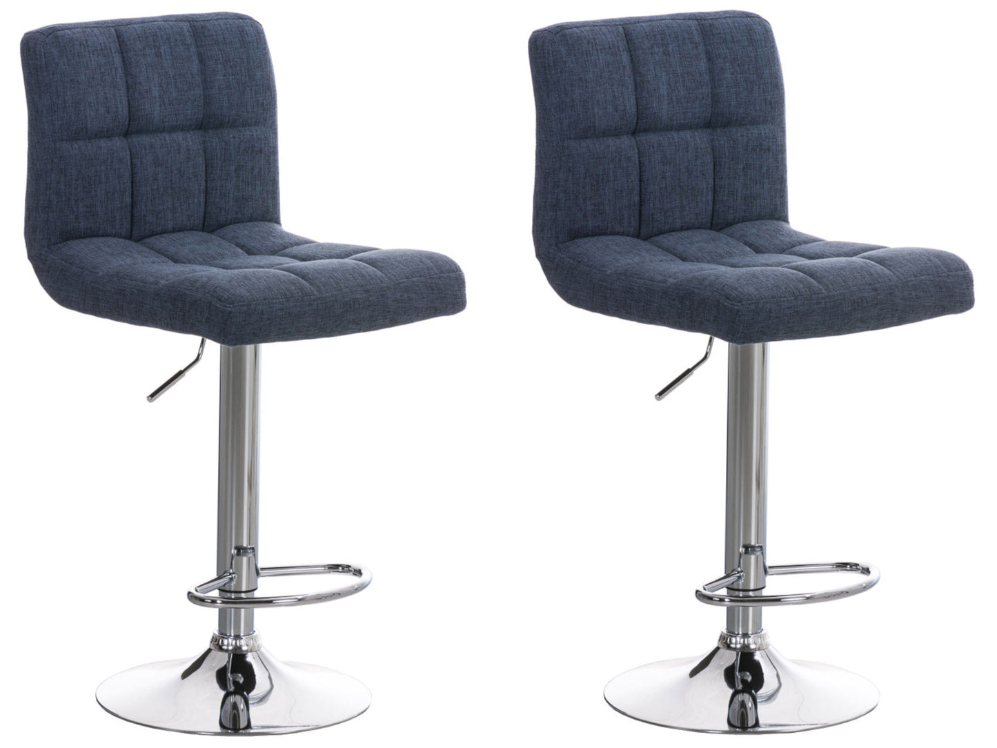 2er Set Barhocker Peru Stoff