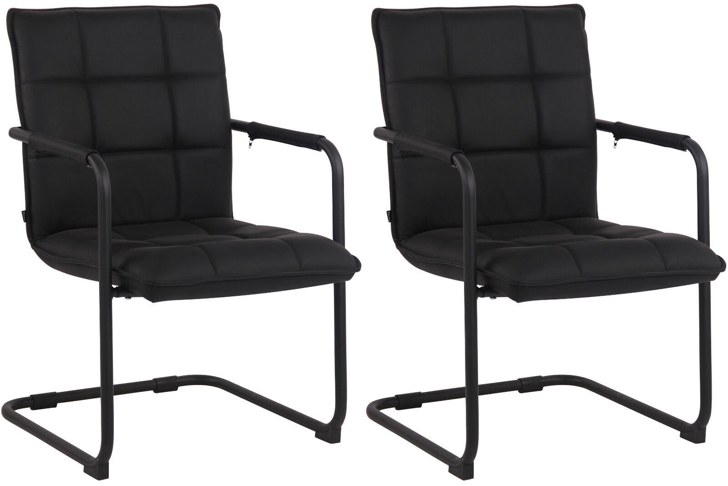 2er Set Stühle Gandia Echtleder - CLP SHOP