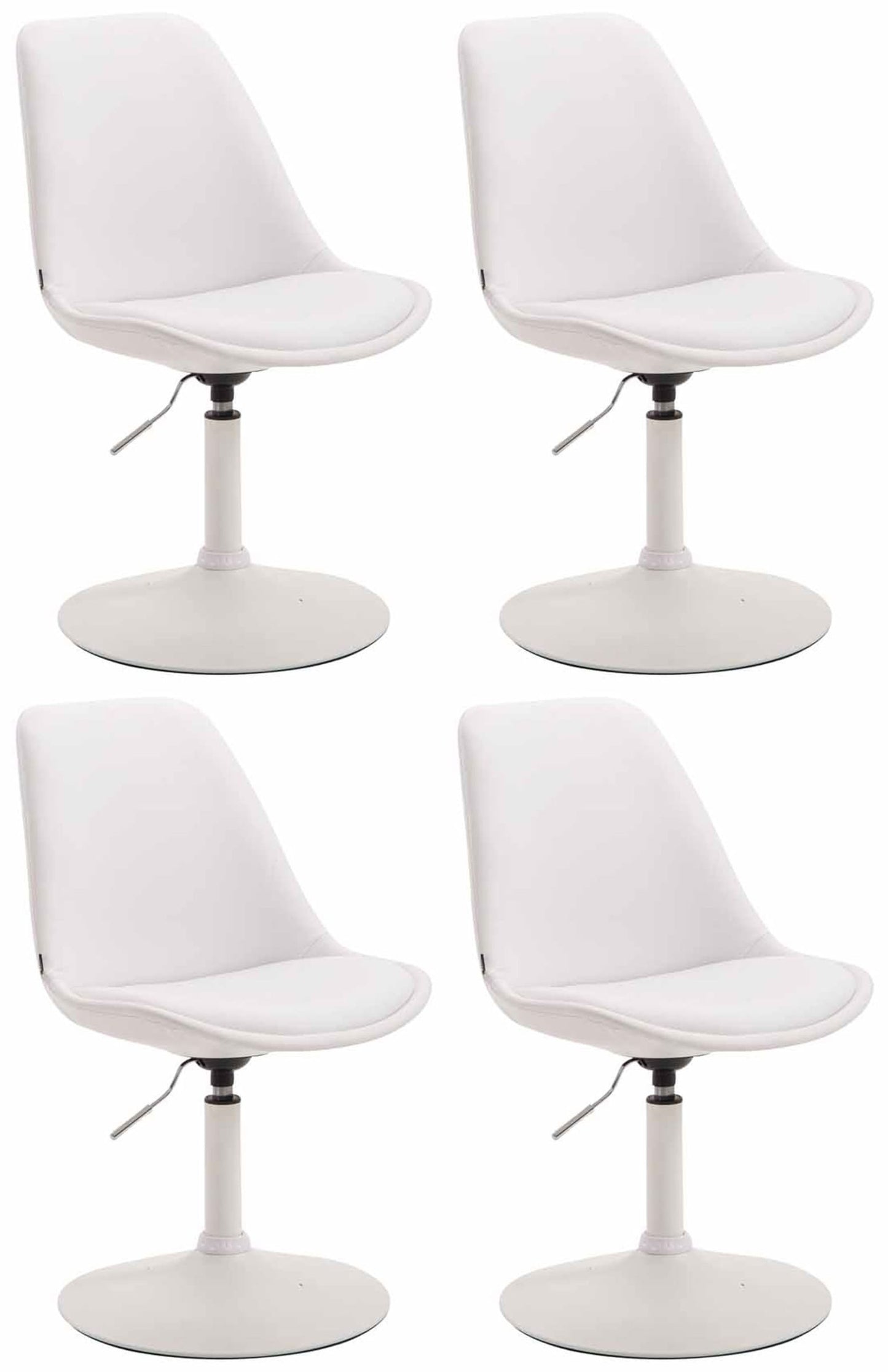 4er Set Esszimmerstühle Maverick Kunstleder - CLP SHOP
