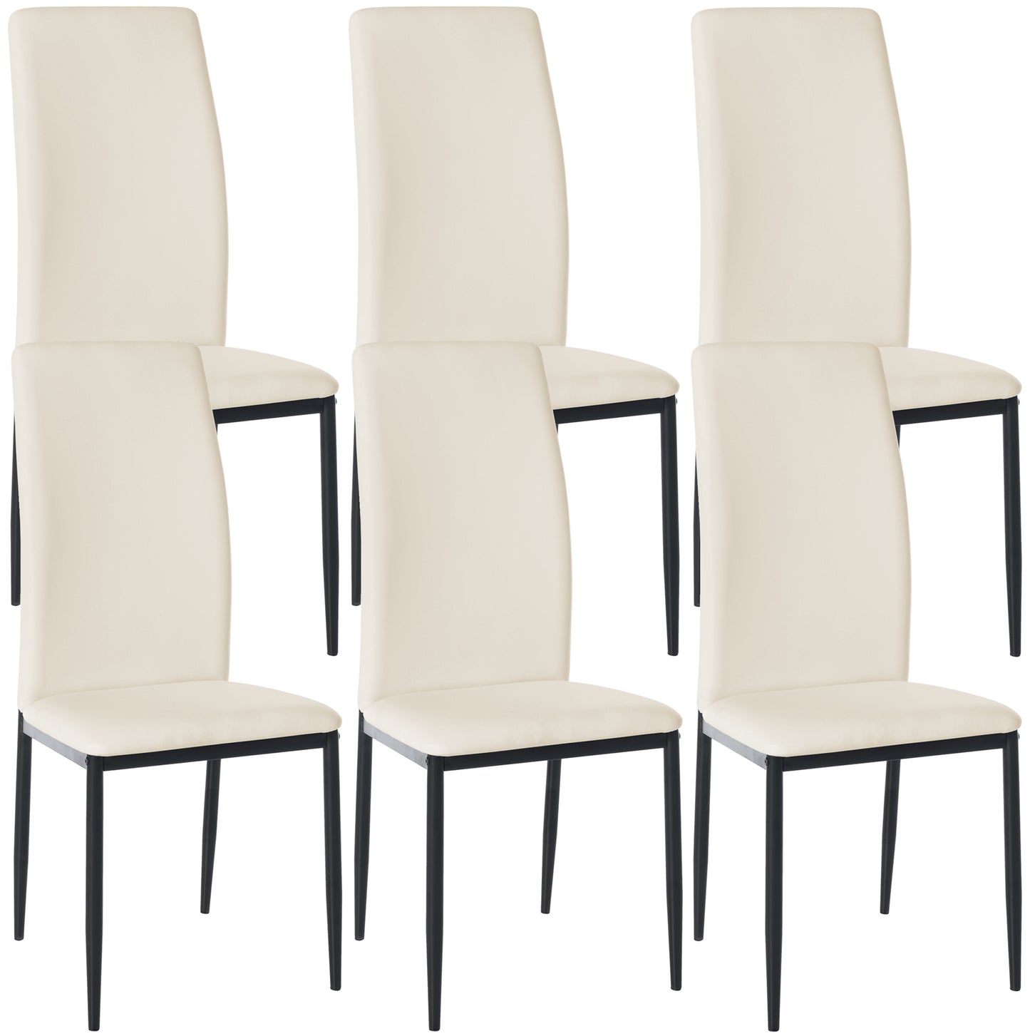 6er Set Esszimmerstühle Savino