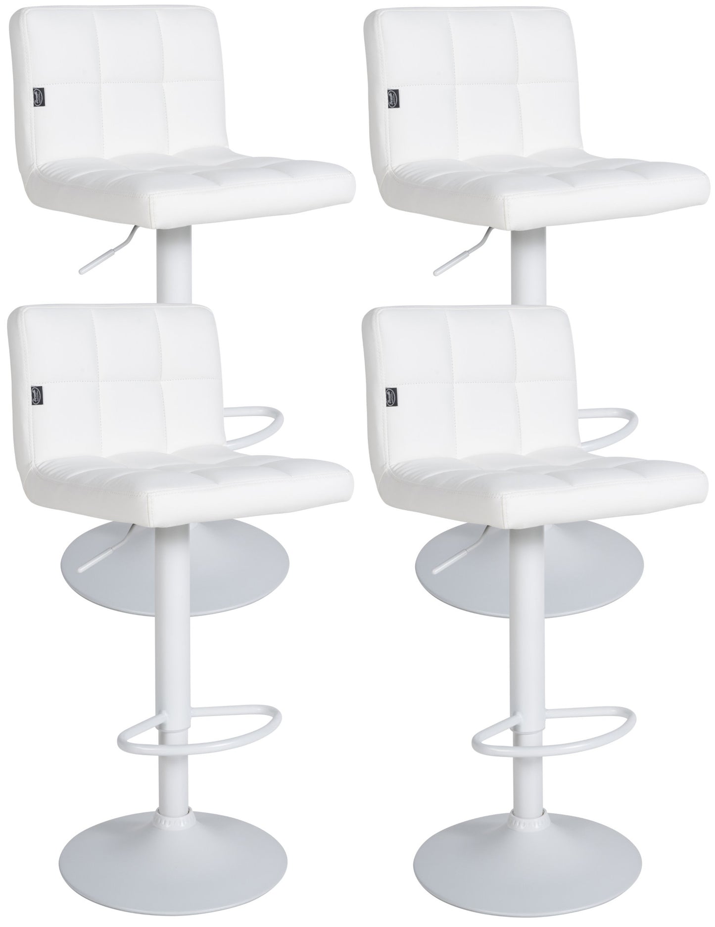 4er Set Barhocker Feni Kunstleder - CLP SHOP