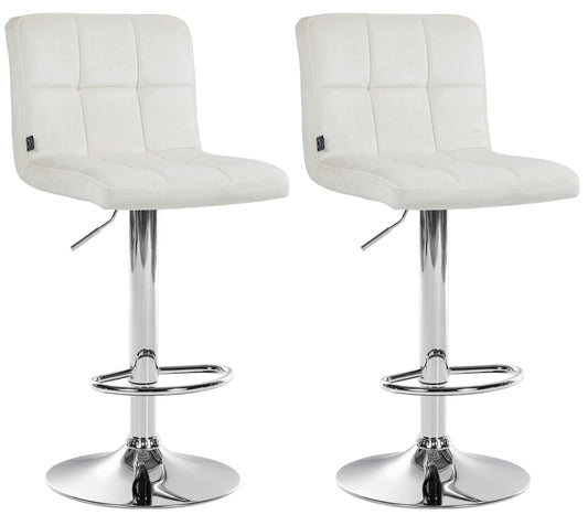 2er Set Barhocker Peru Samt - CLP SHOP