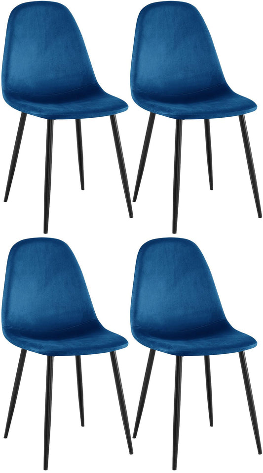 4er Set Esszimmerstühle Napier - CLP SHOP