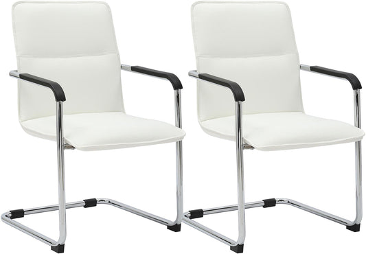 2er Set Freischwinger Seattle Kunstleder
