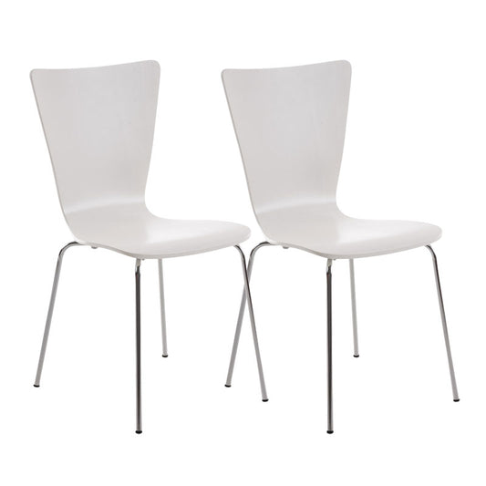 2er Set Besucherstuhl Aaron - CLP SHOP