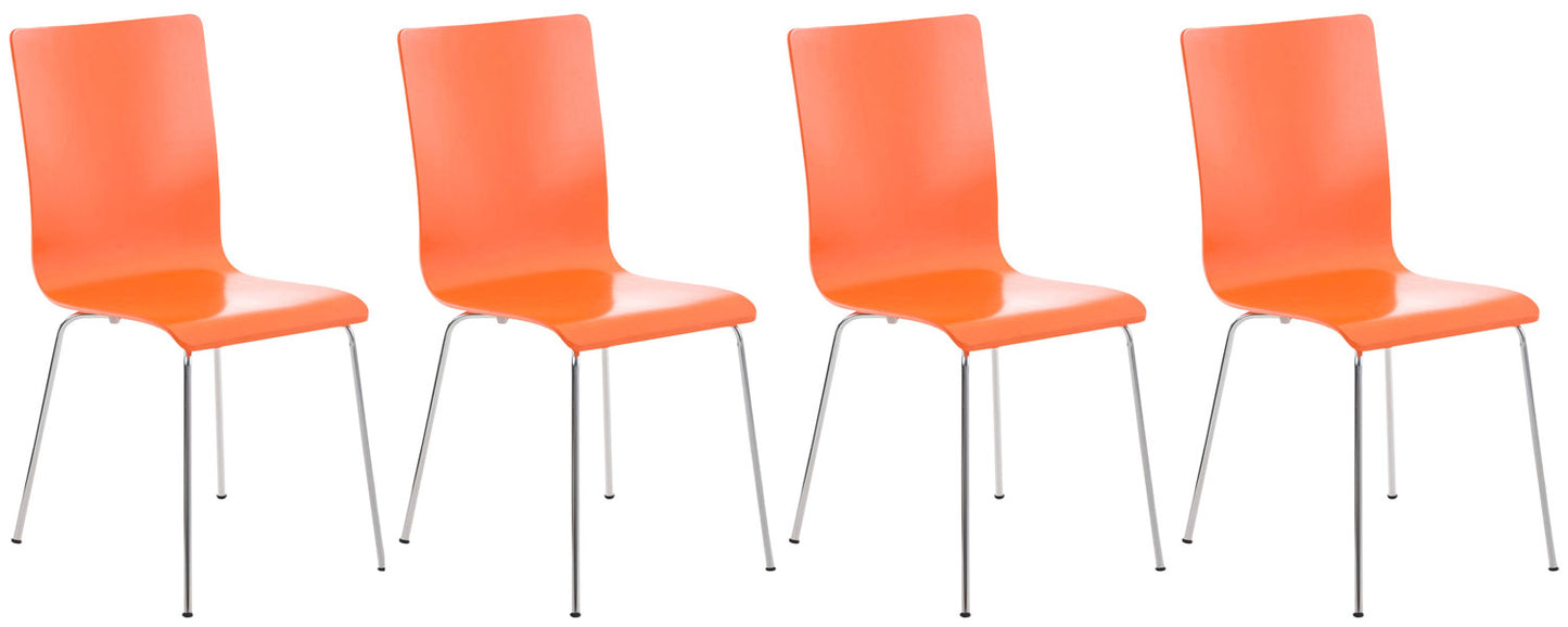 4er-Set  Wartezimmerstuhl PEPE - CLP SHOP