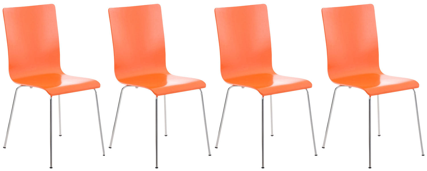 4er-Set  Wartezimmerstuhl PEPE - CLP SHOP