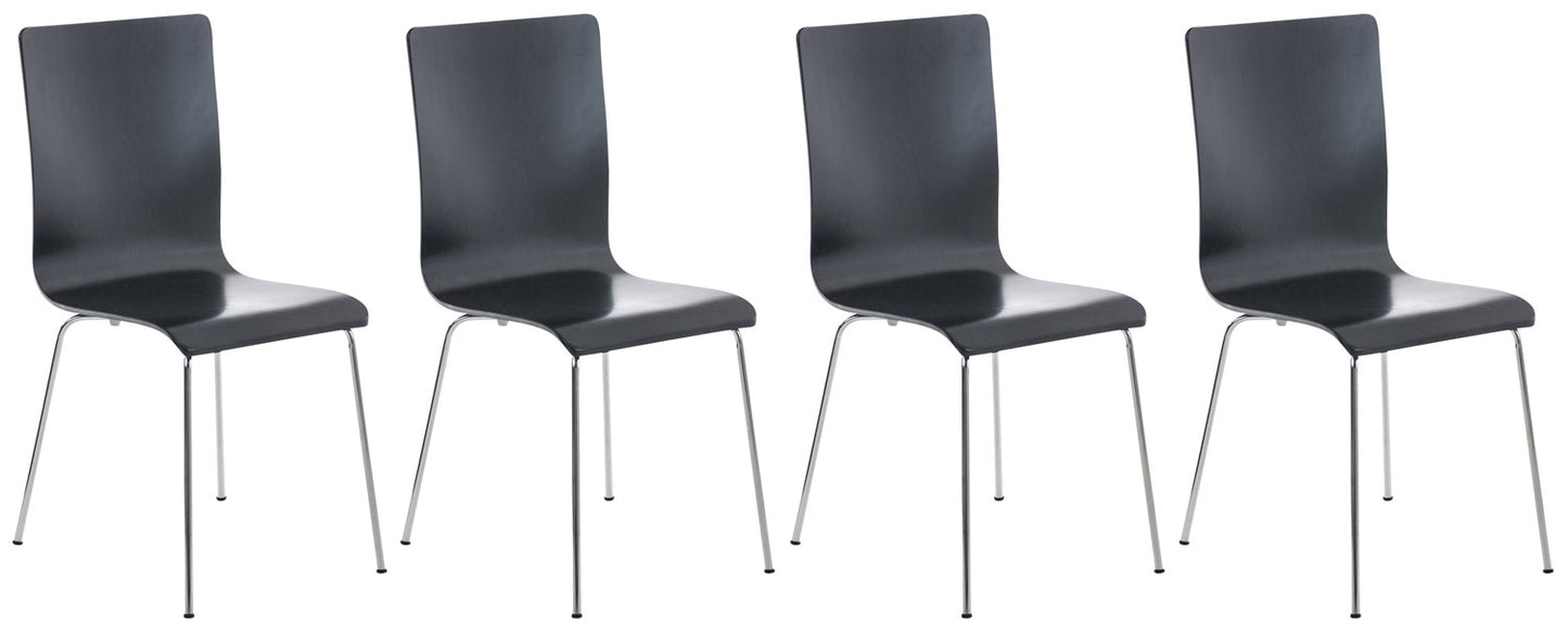 4er-Set  Wartezimmerstuhl PEPE - CLP SHOP