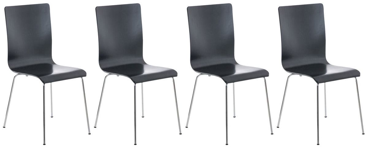 4er-Set  Wartezimmerstuhl PEPE - CLP SHOP