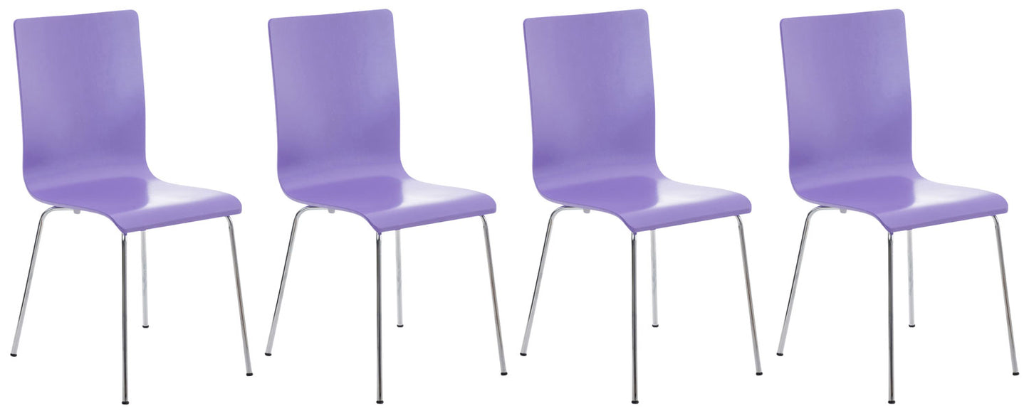 4er-Set  Wartezimmerstuhl PEPE - CLP SHOP
