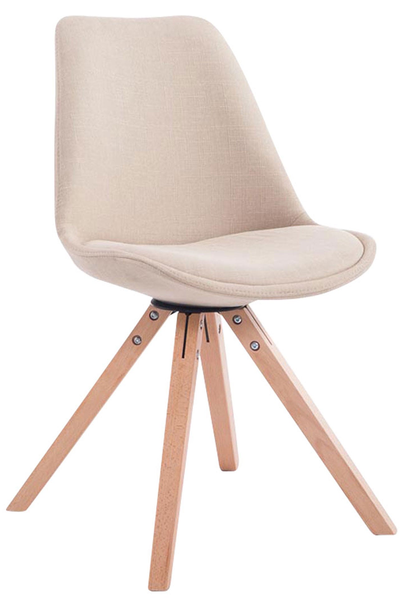 Besucherstuhl Toulouse Stoff Square - CLP SHOP