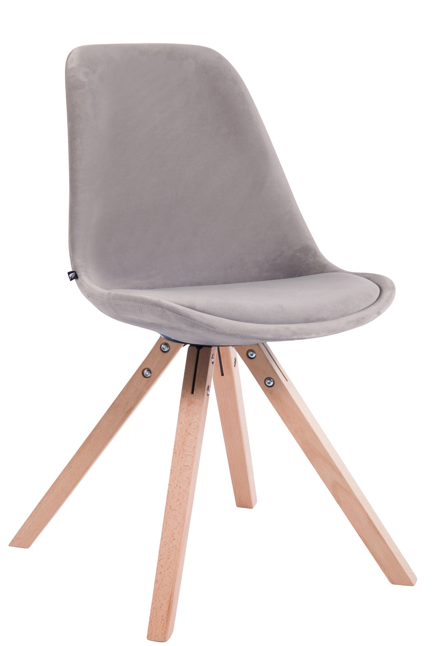 Besucherstuhl Toulouse Samt Square - CLP SHOP