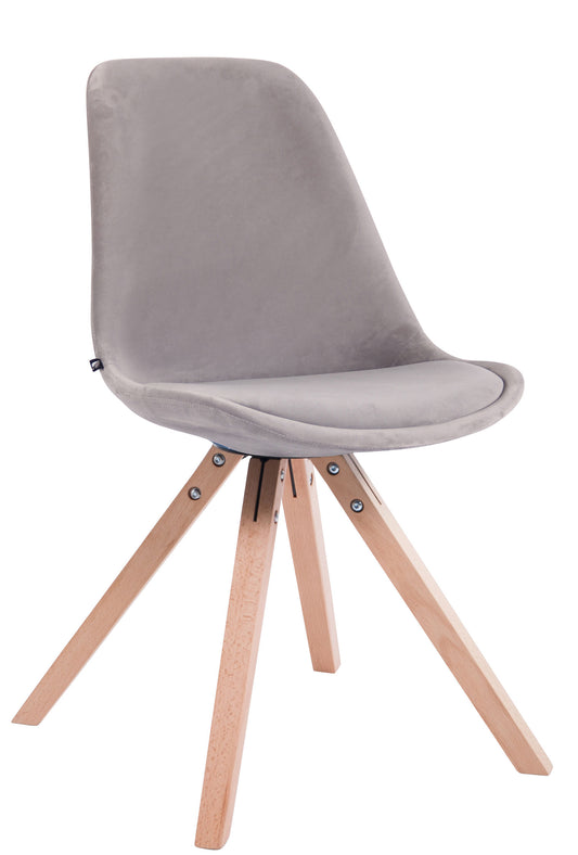 Besucherstuhl Toulouse Samt Square - CLP SHOP
