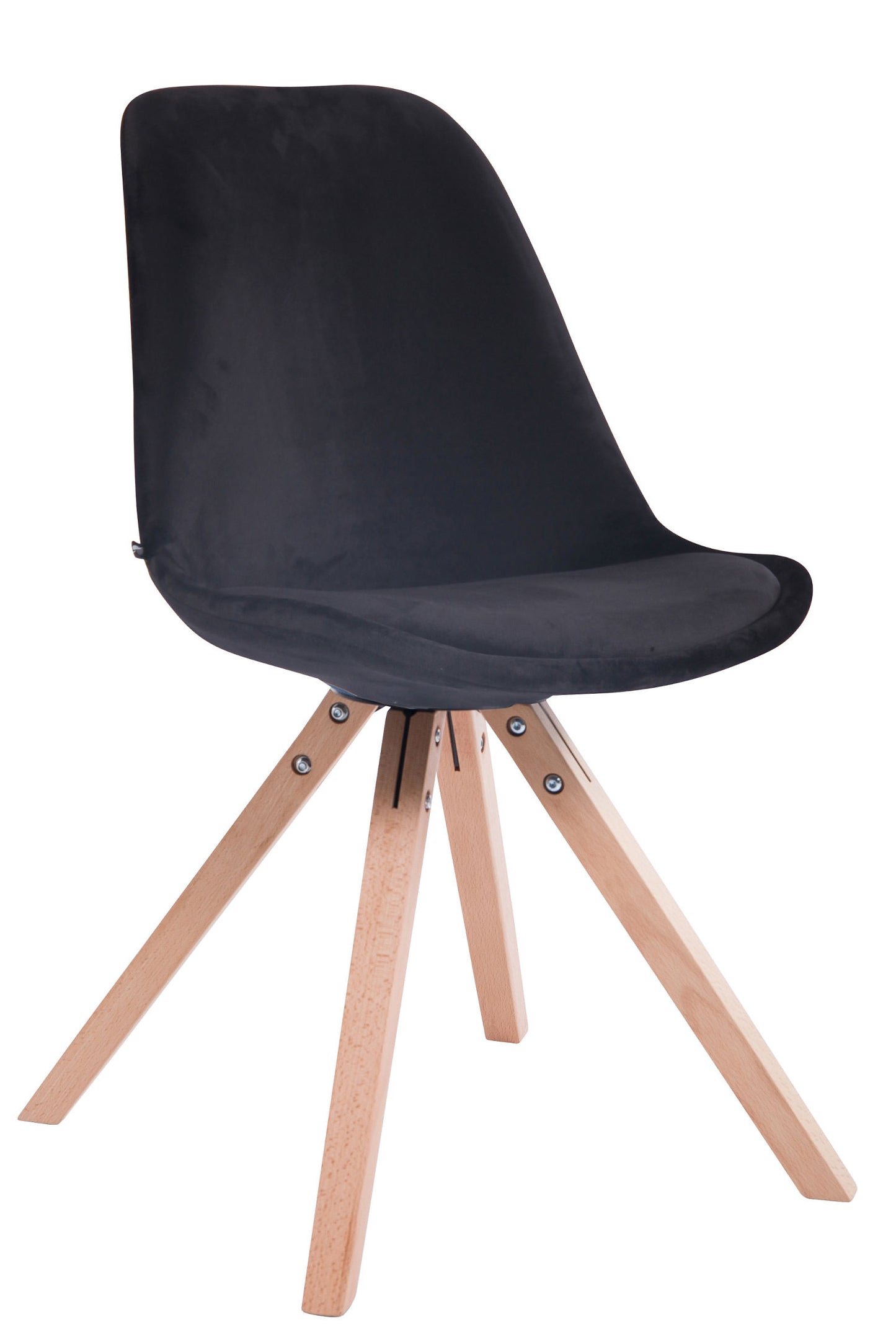 Besucherstuhl Toulouse Samt Square - CLP SHOP