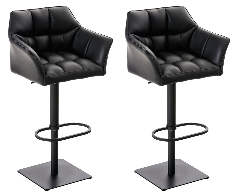 2er Set Barhocker Damaso Kunstleder