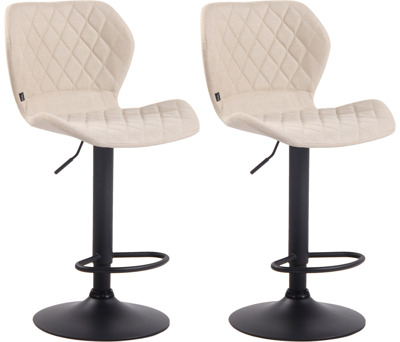 2er Set Barhocker Cork Stoff