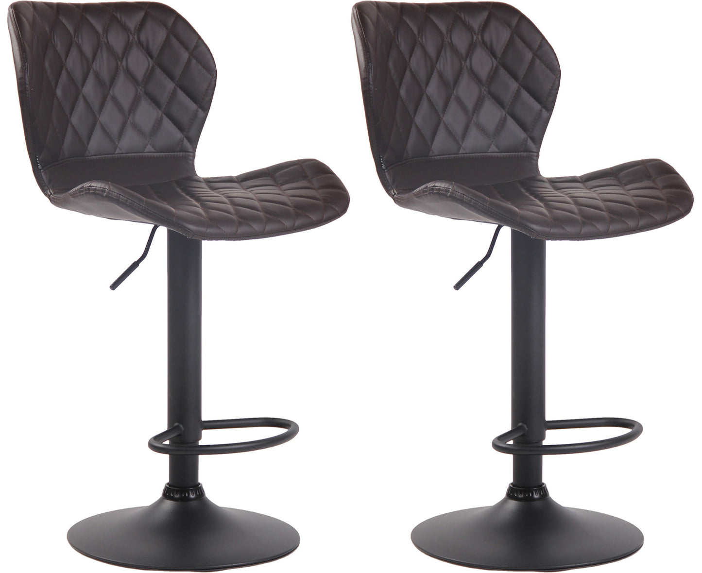 2er Set Barhocker Cork Kunstleder