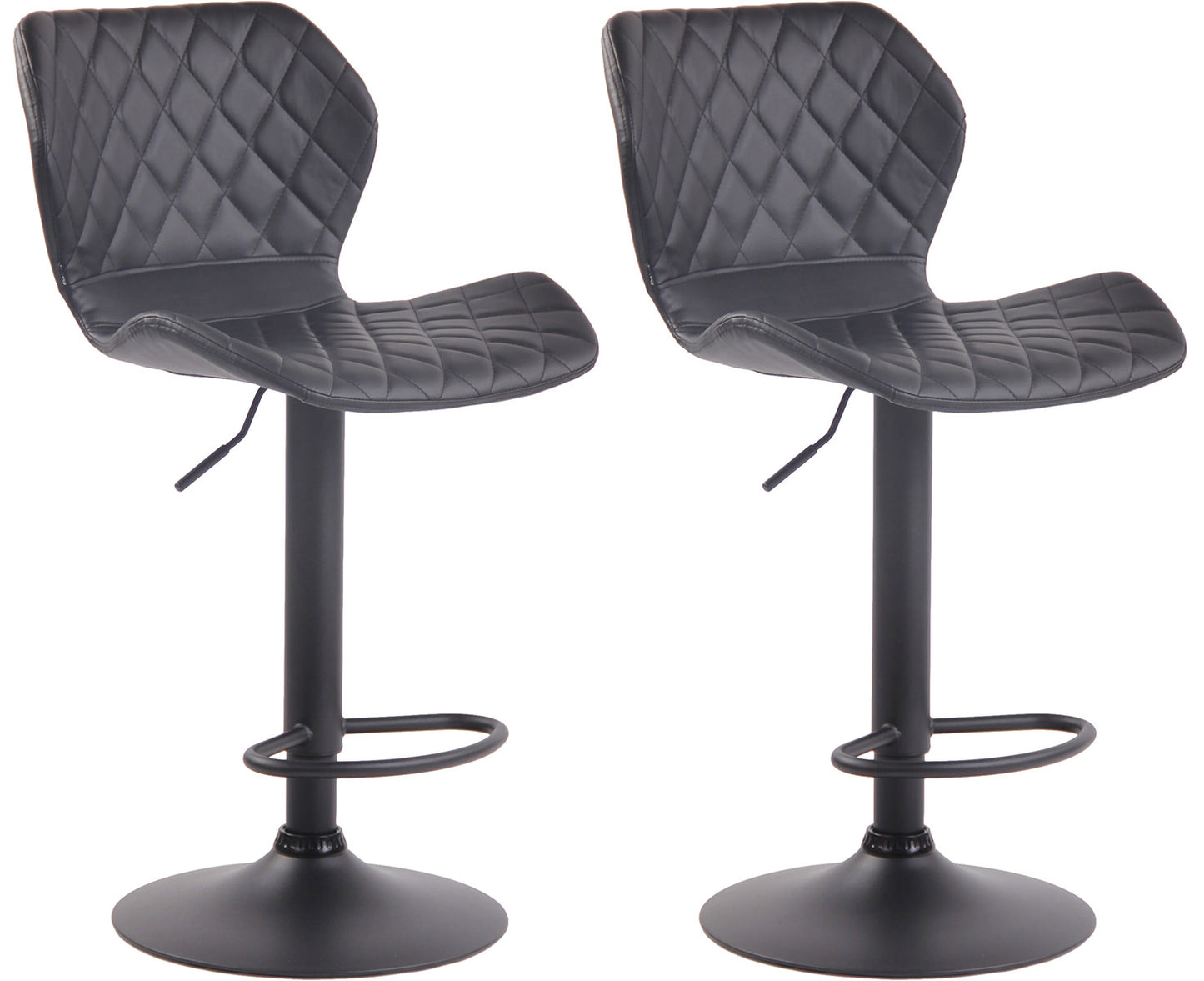 2er Set Barhocker Cork Kunstleder