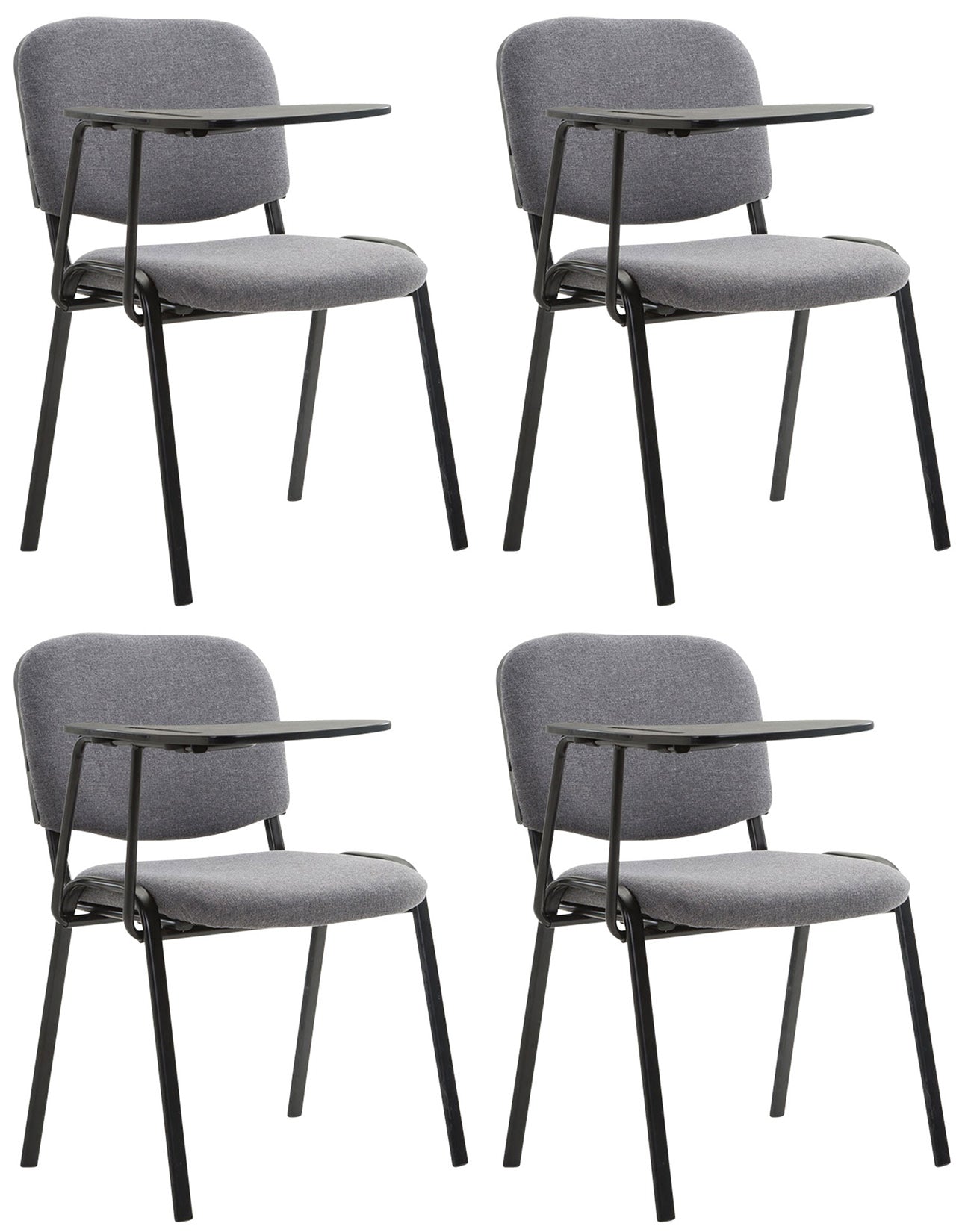 4er Set Stuhl Ken mit Klapptisch Stoff.