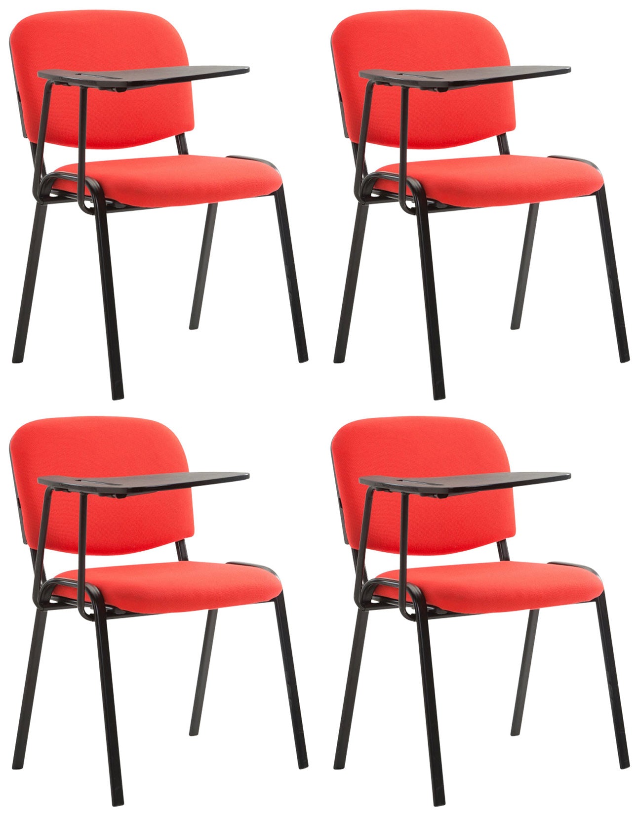 4er Set Stuhl Ken mit Klapptisch Stoff.