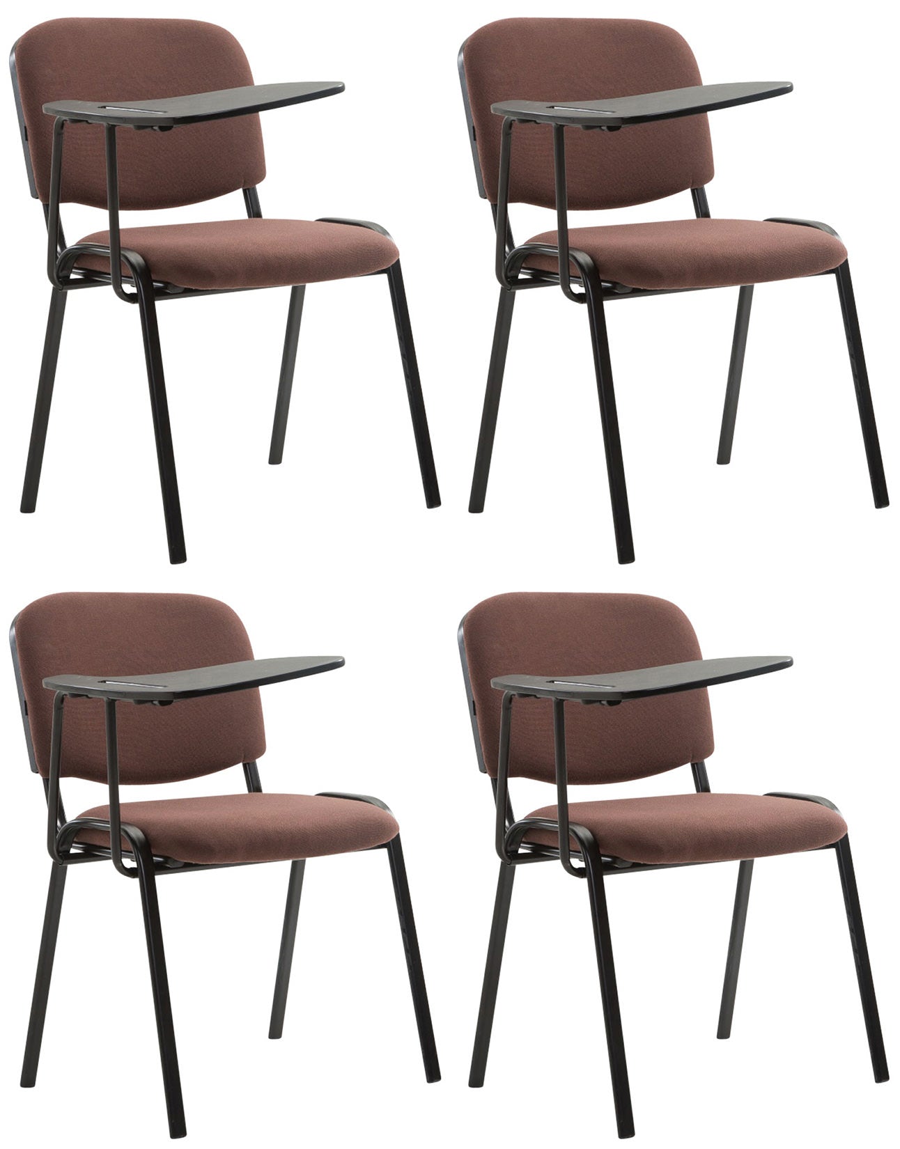 4er Set Stuhl Ken mit Klapptisch Stoff.
