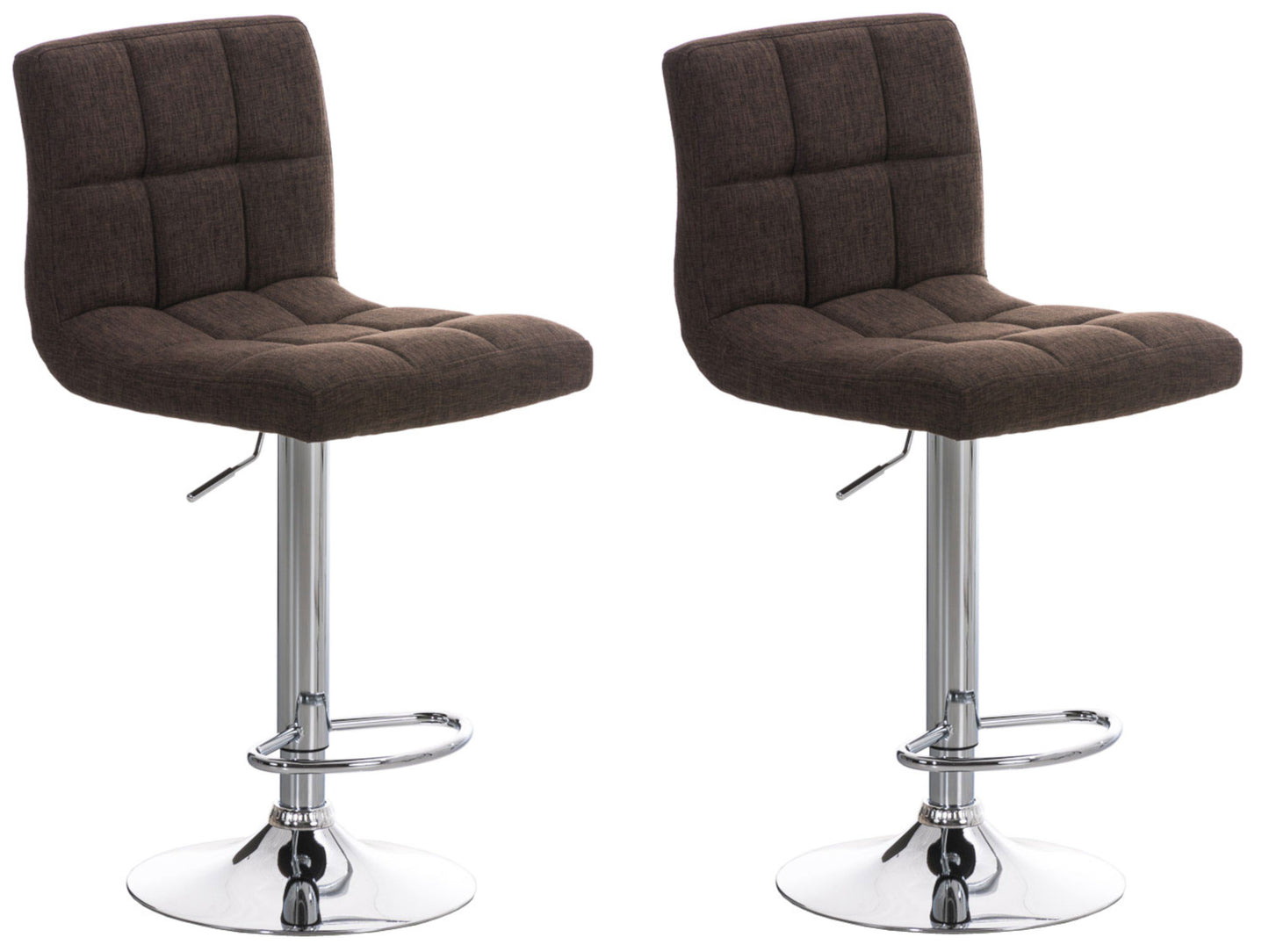 2er Set Barhocker Peru Stoff