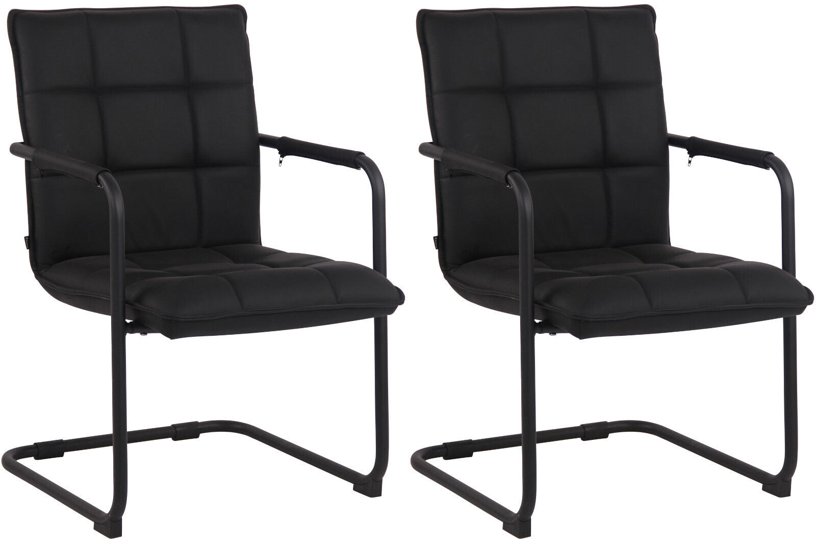 2er Set Stühle Gandia Echtleder - CLP SHOP