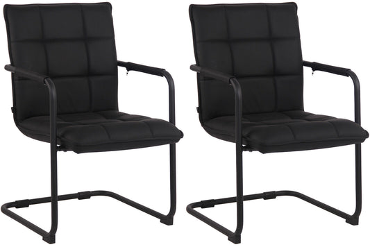 2er Set Stühle Gandia Echtleder - CLP SHOP