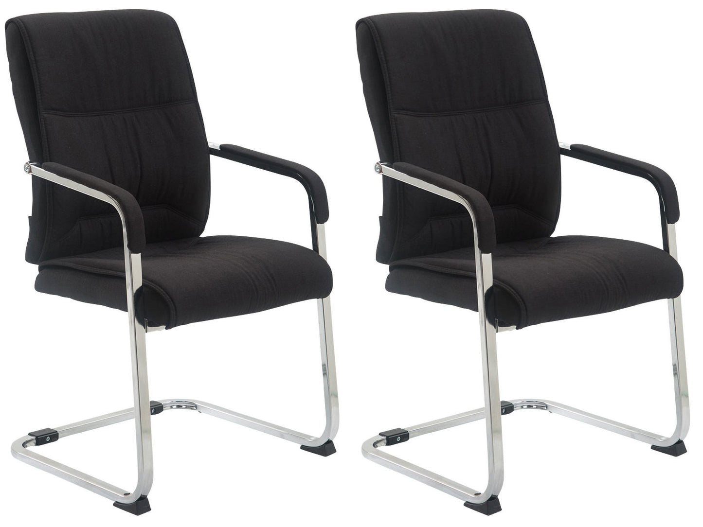 2er Set Freischwinger XXL Anubis Stoff - CLP SHOP