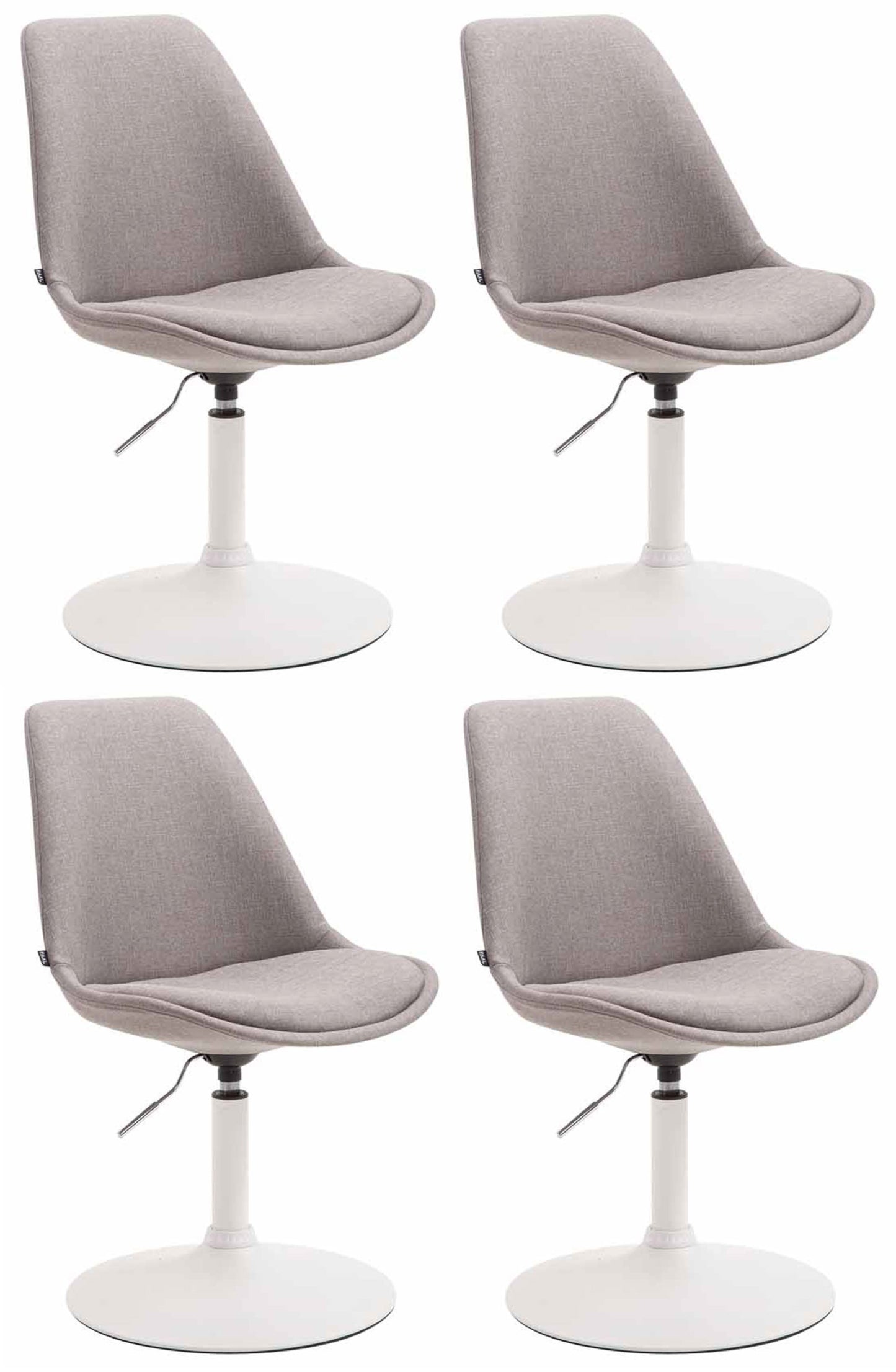 4er Set Esszimmerstühle Maverick Stoff - CLP SHOP