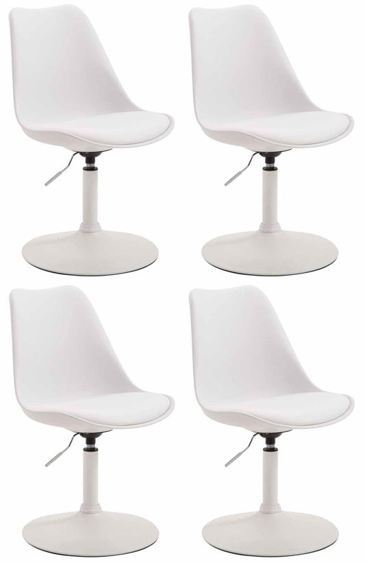 4er Set Esszimmerstühle Maverick Kunststoff