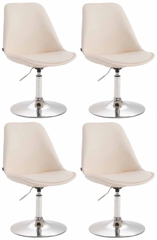 4er Set Esszimmerstühle Maverick Kunstleder - CLP SHOP