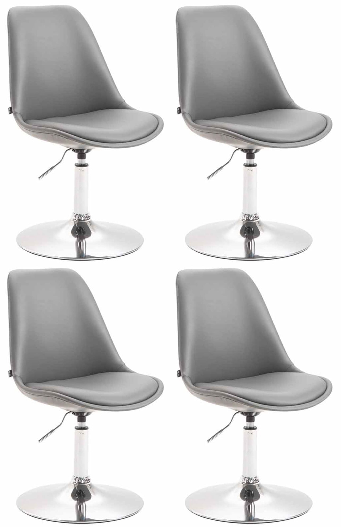 4er Set Esszimmerstühle Maverick Kunstleder - CLP SHOP