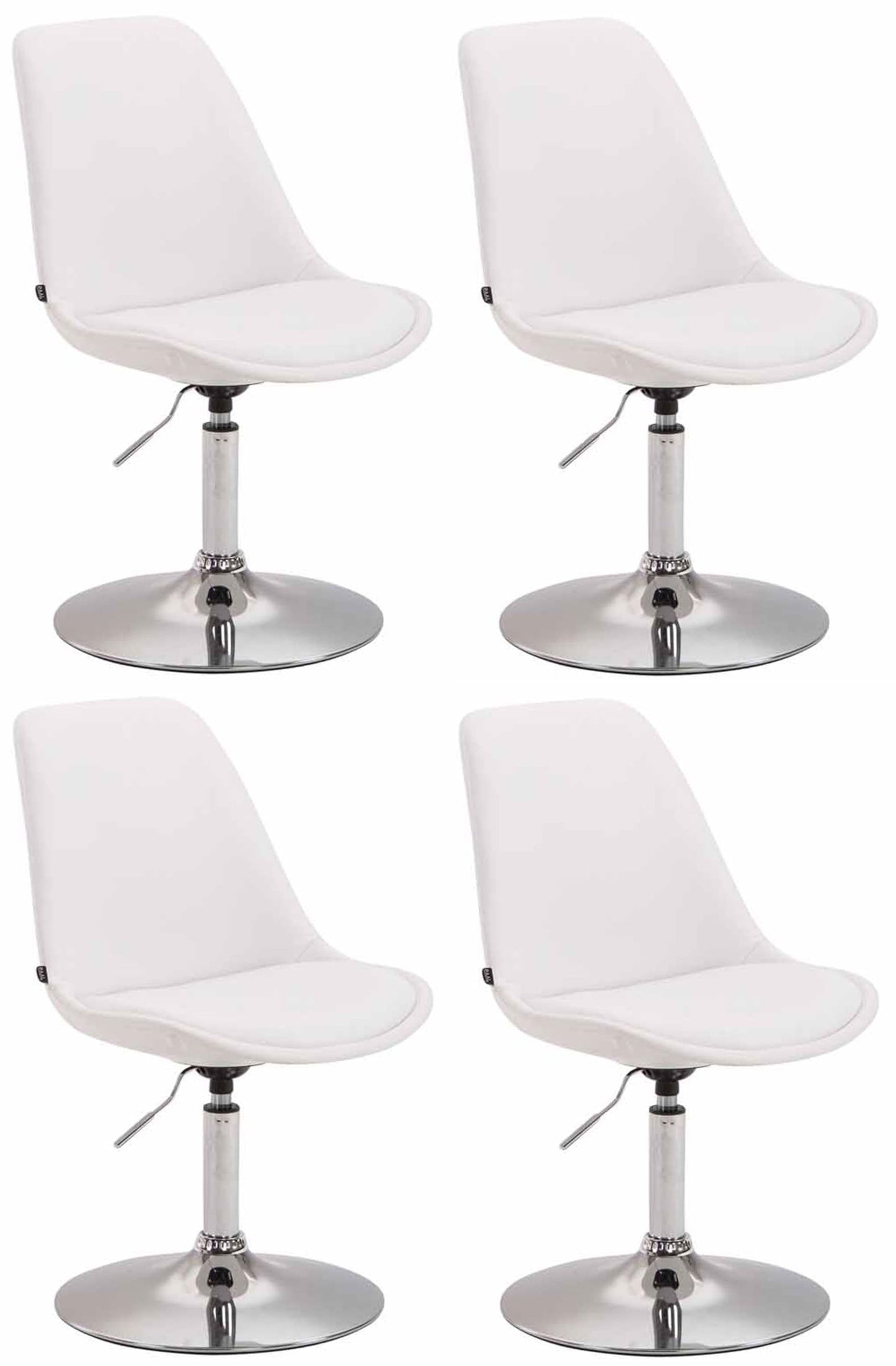 4er Set Esszimmerstühle Maverick Kunstleder - CLP SHOP