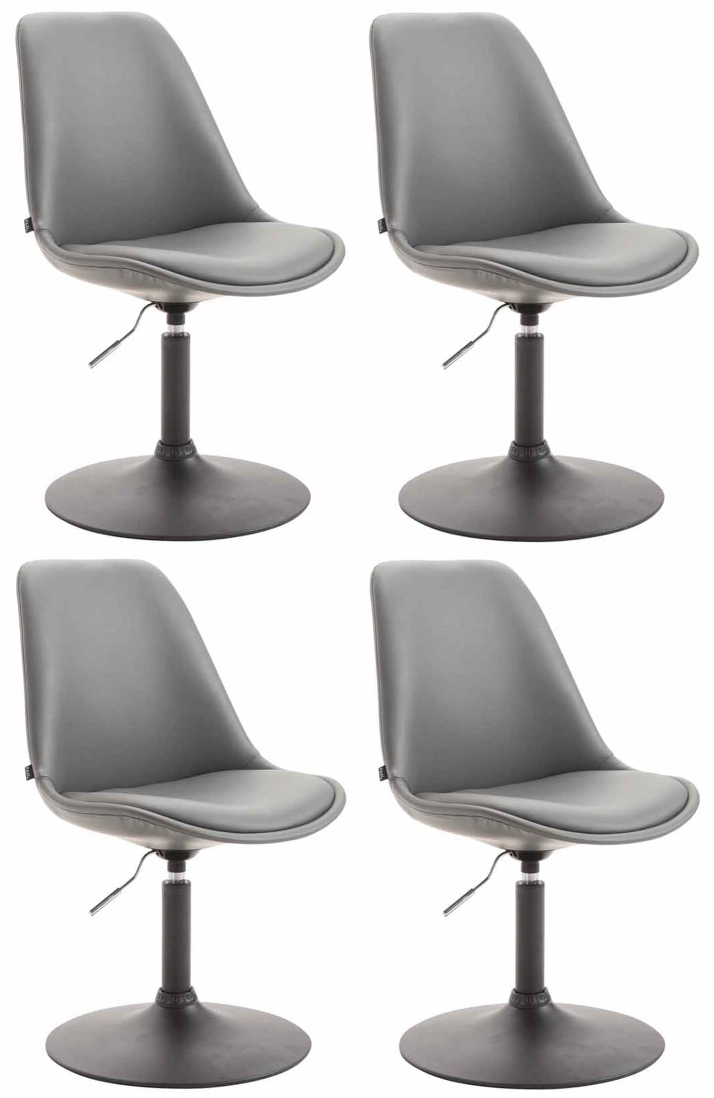 4er Set Esszimmerstühle Maverick Kunstleder - CLP SHOP