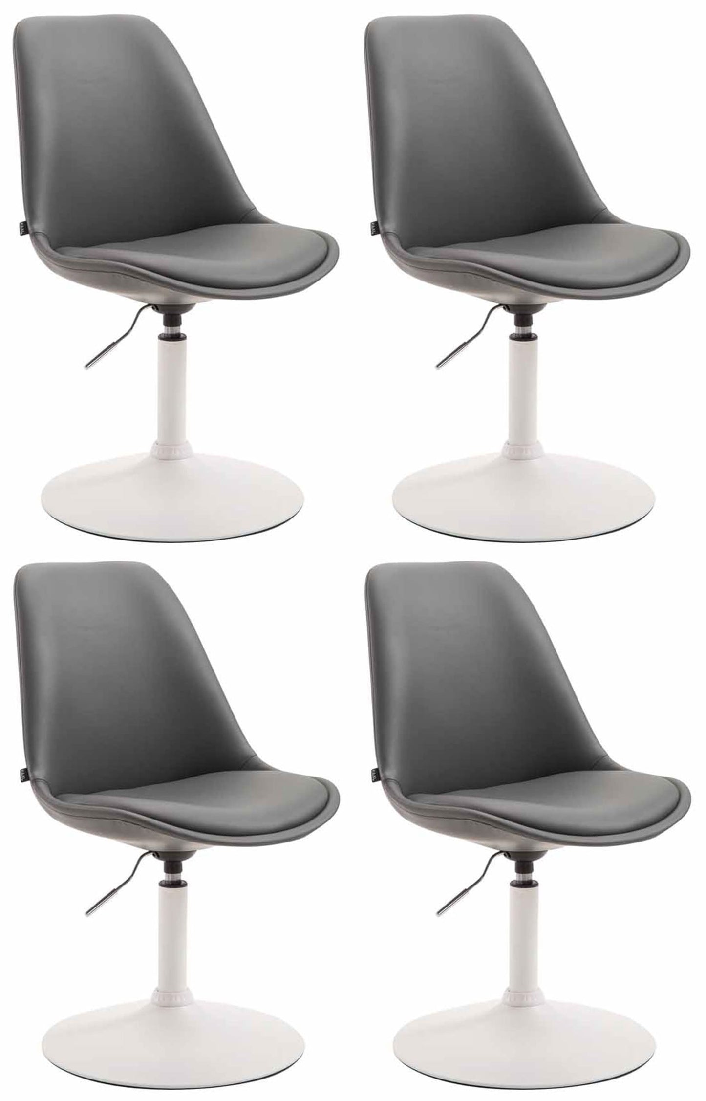 4er Set Esszimmerstühle Maverick Kunstleder - CLP SHOP
