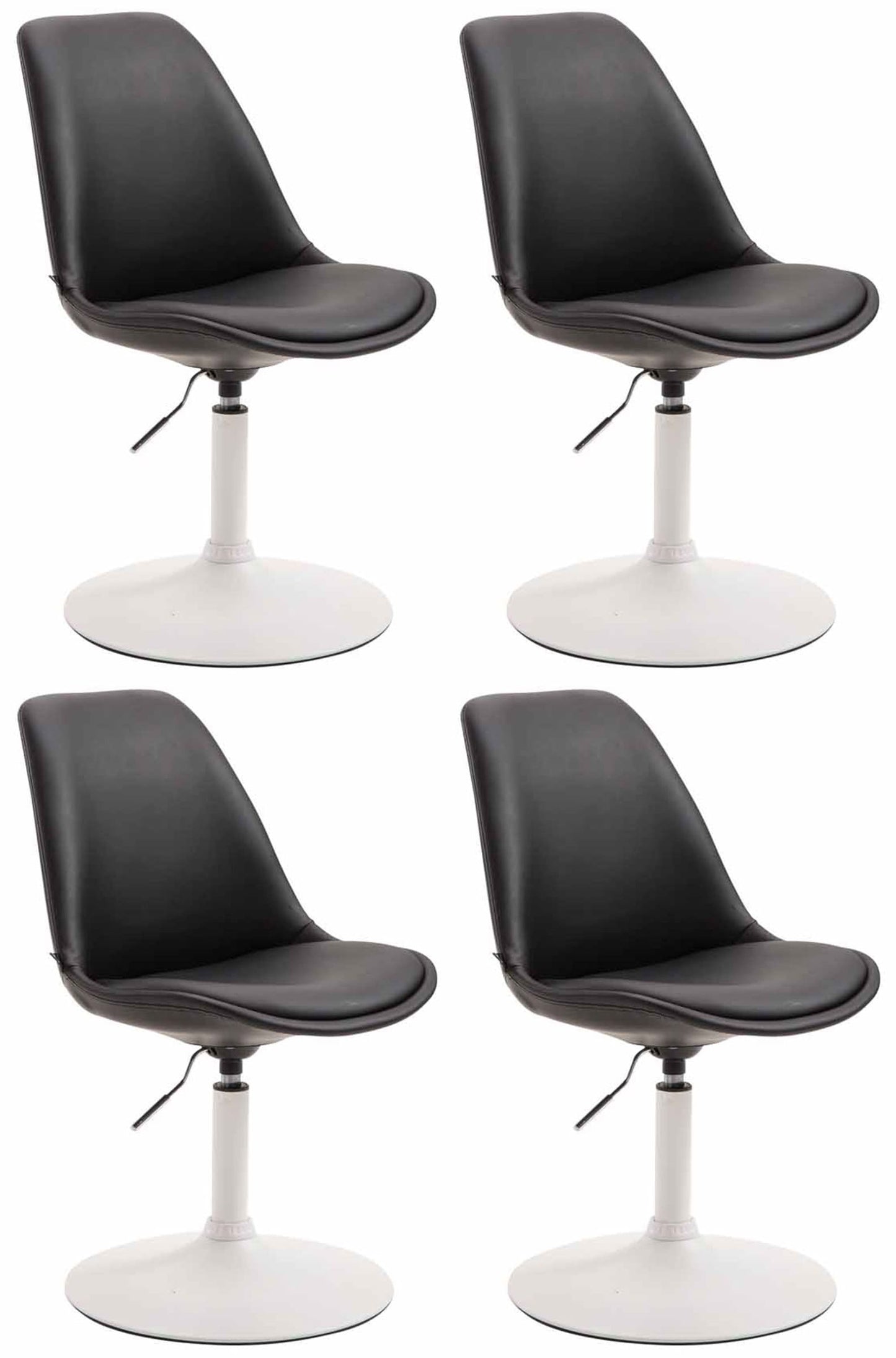 4er Set Esszimmerstühle Maverick Kunstleder - CLP SHOP