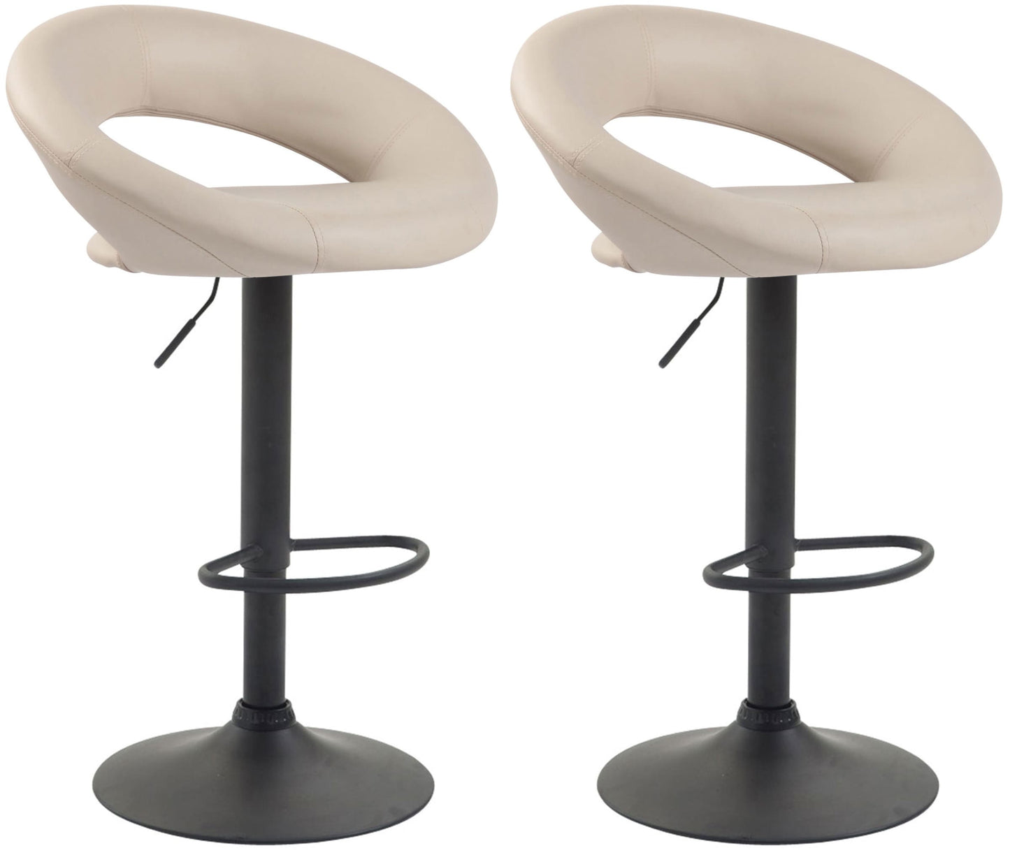 2er Set Barhocker Olinda Kunstleder