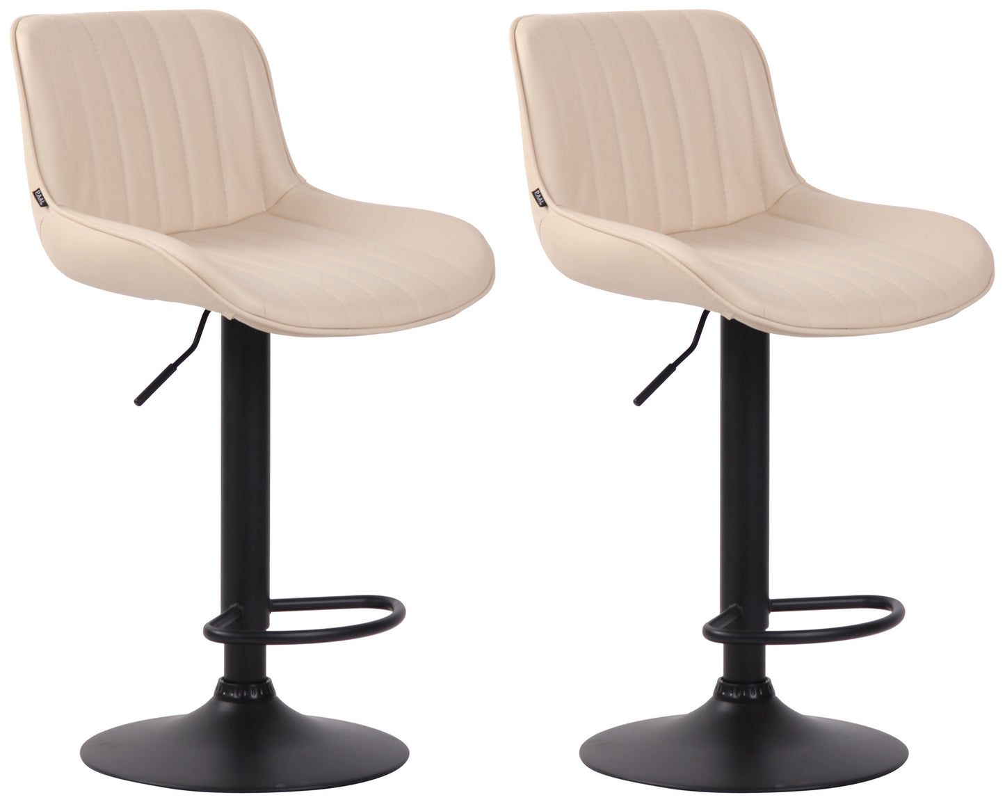 2er Set Barhocker Lentini Kunstleder