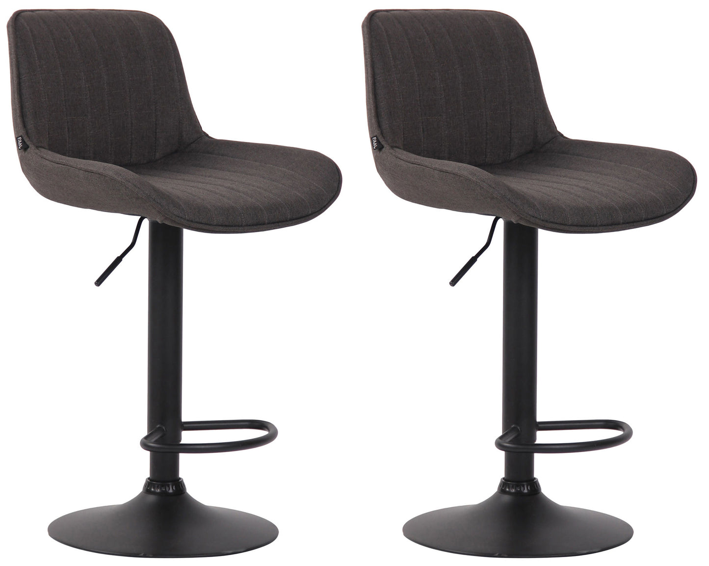 2er Set Barhocker Lentini Stoff