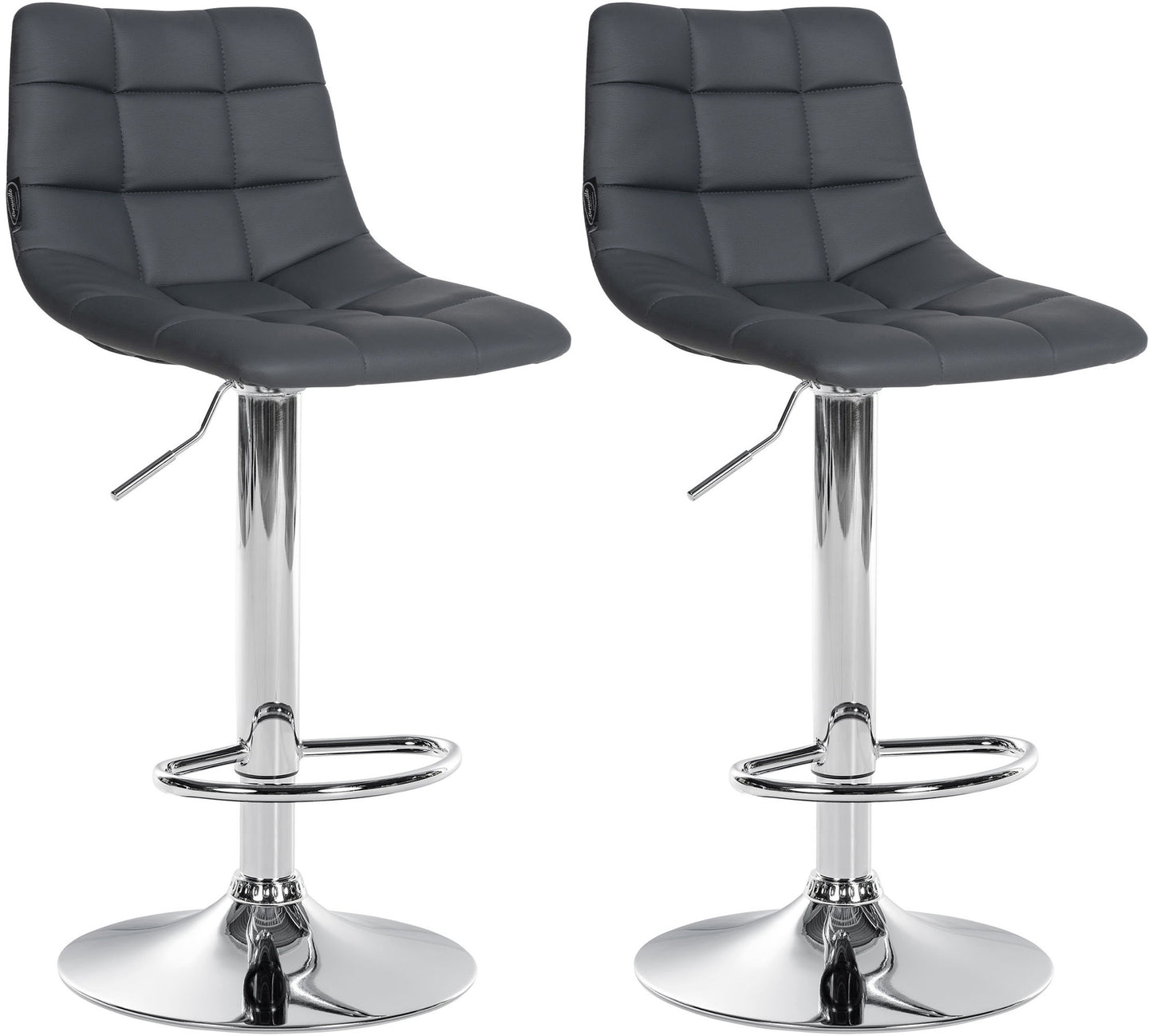 2er Set Barhocker Jerry Kunstleder