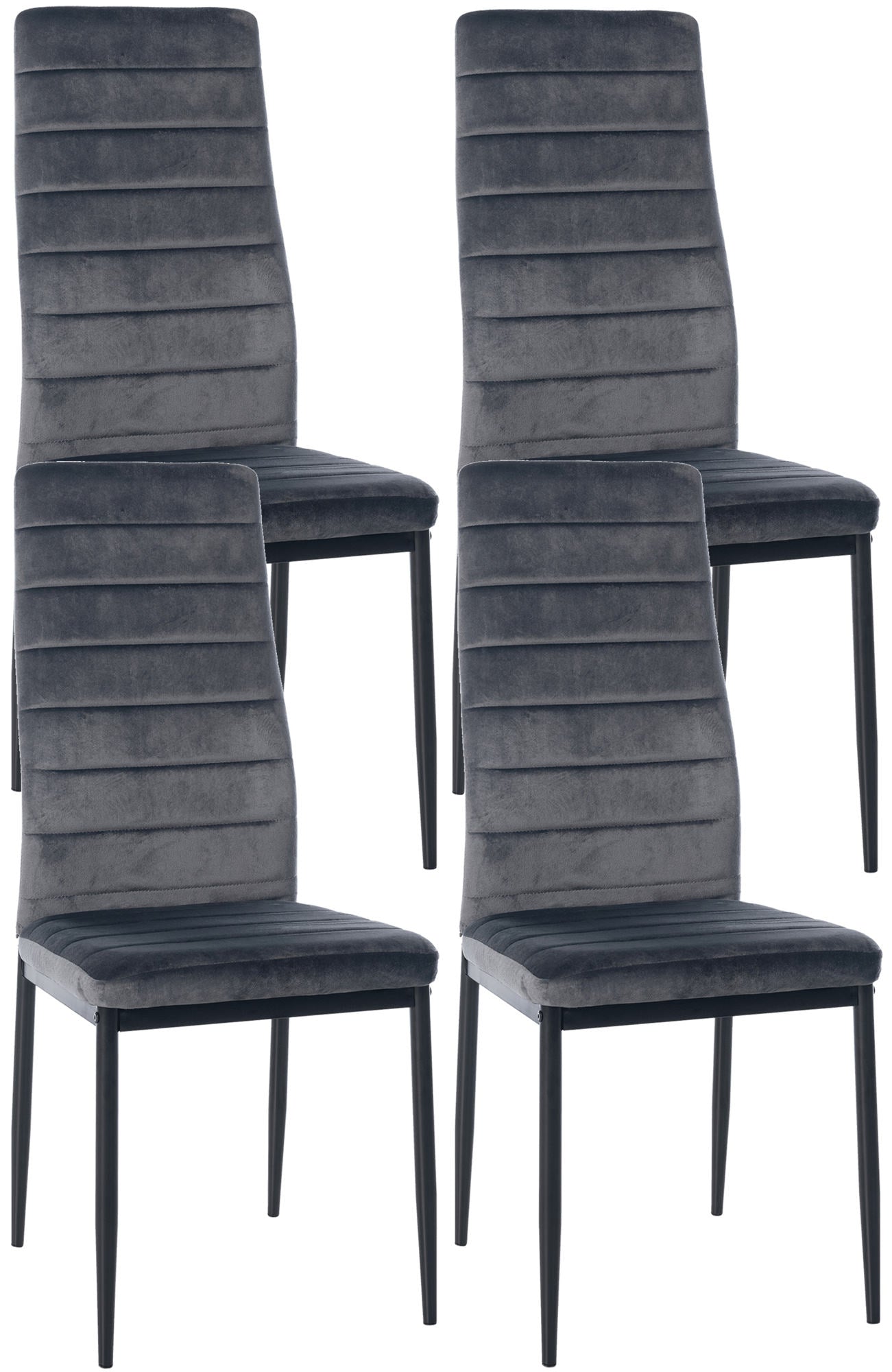 4er Set Esszimmerstühle Mayfair
