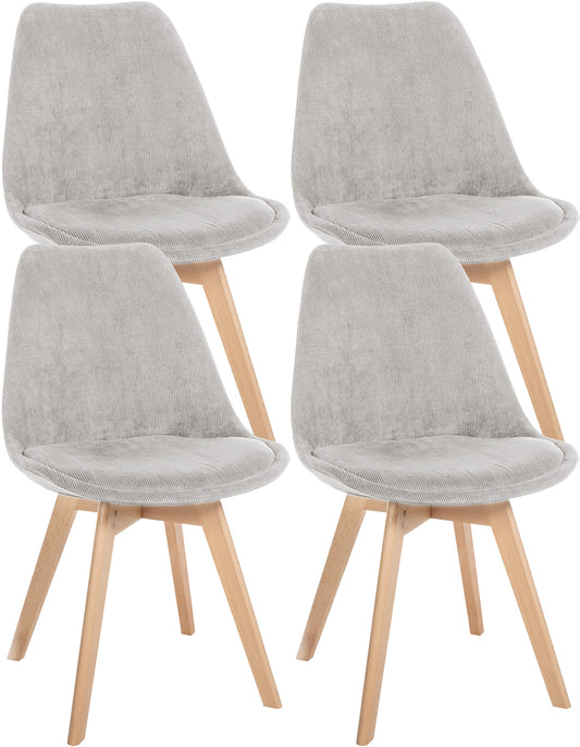4er Set Esszimmerstuhl Linares - CLP SHOP