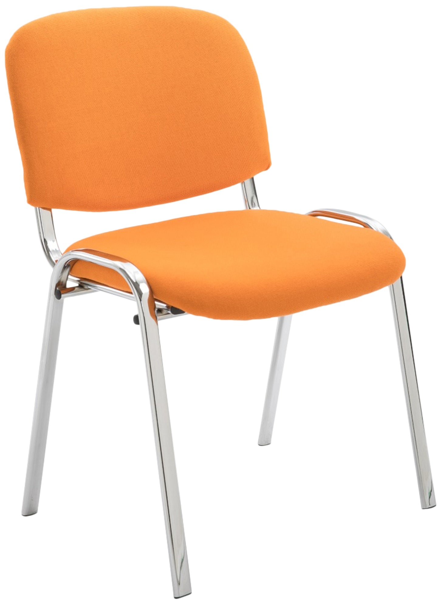 Besucherstuhl Ken Chrom Stoff - CLP SHOP