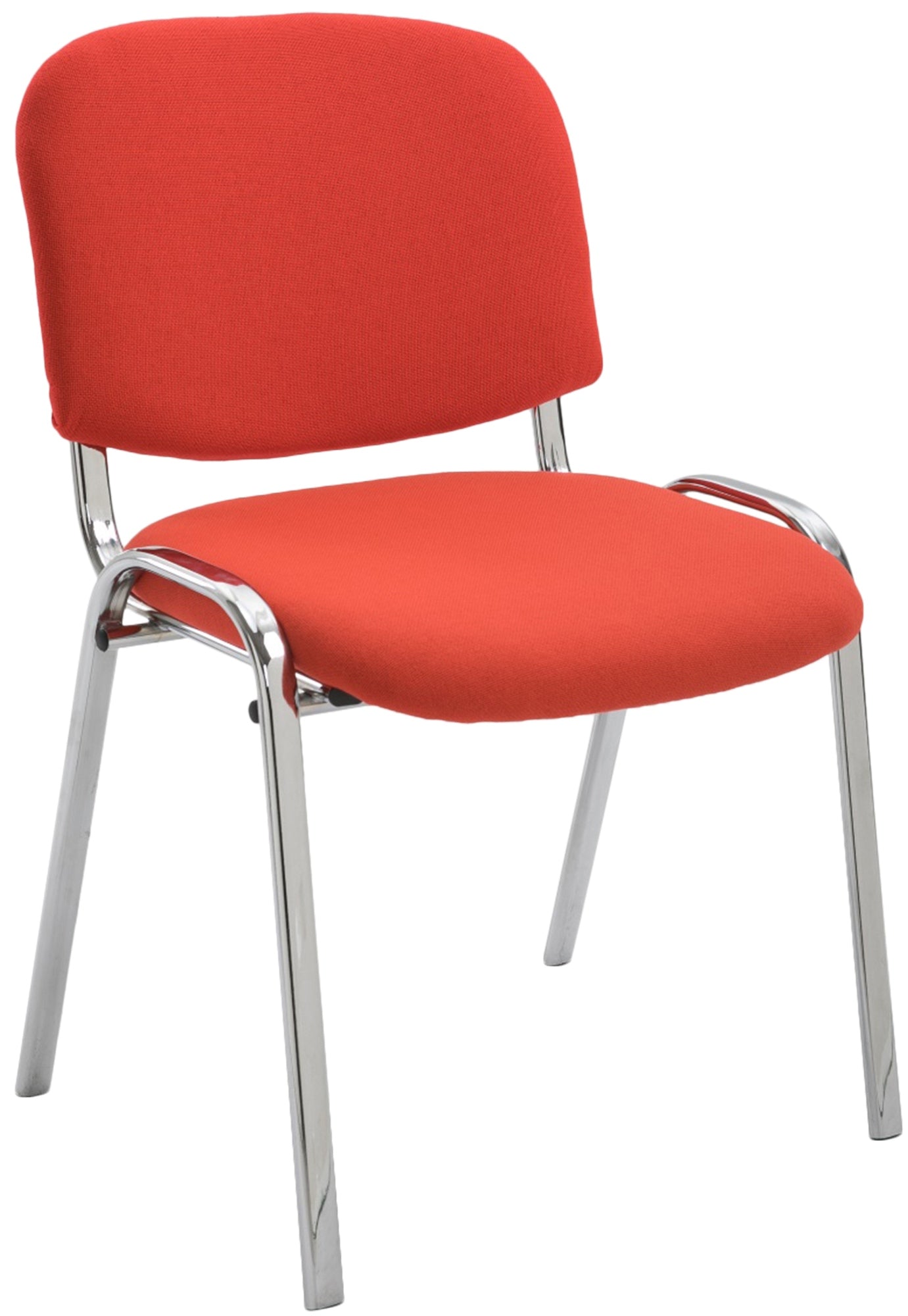 Besucherstuhl Ken Chrom Stoff - CLP SHOP