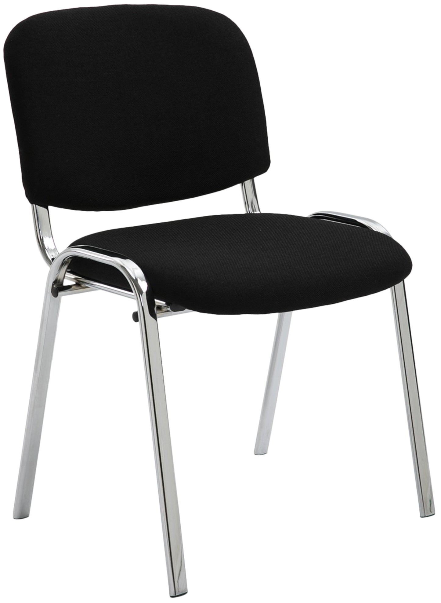 Besucherstuhl Ken Chrom Stoff - CLP SHOP
