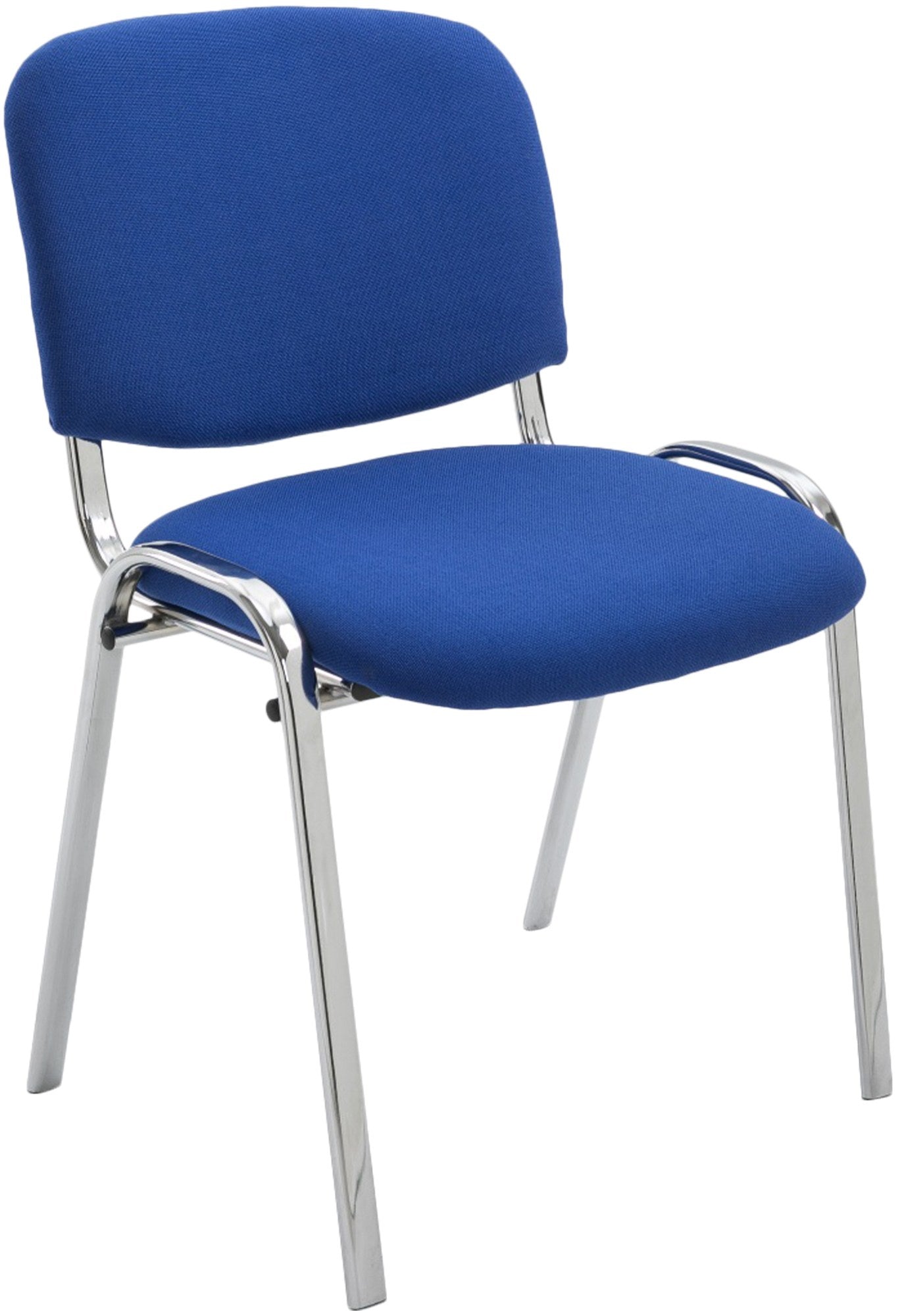 Besucherstuhl Ken Chrom Stoff - CLP SHOP