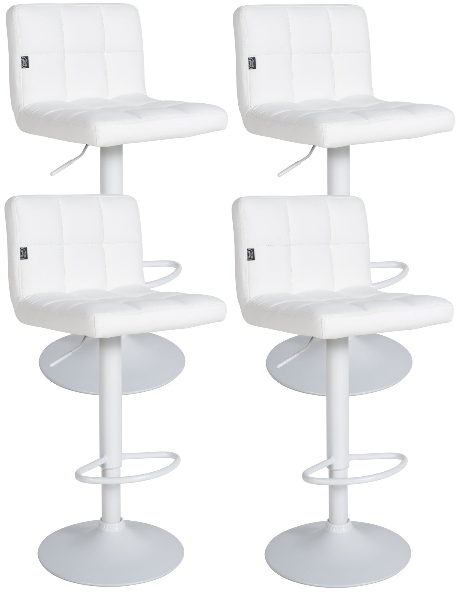 4er Set Barhocker Feni Kunstleder - CLP SHOP
