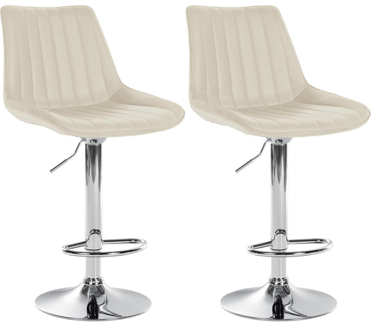 2er Set Barhocker Toni Kunstleder - CLP SHOP